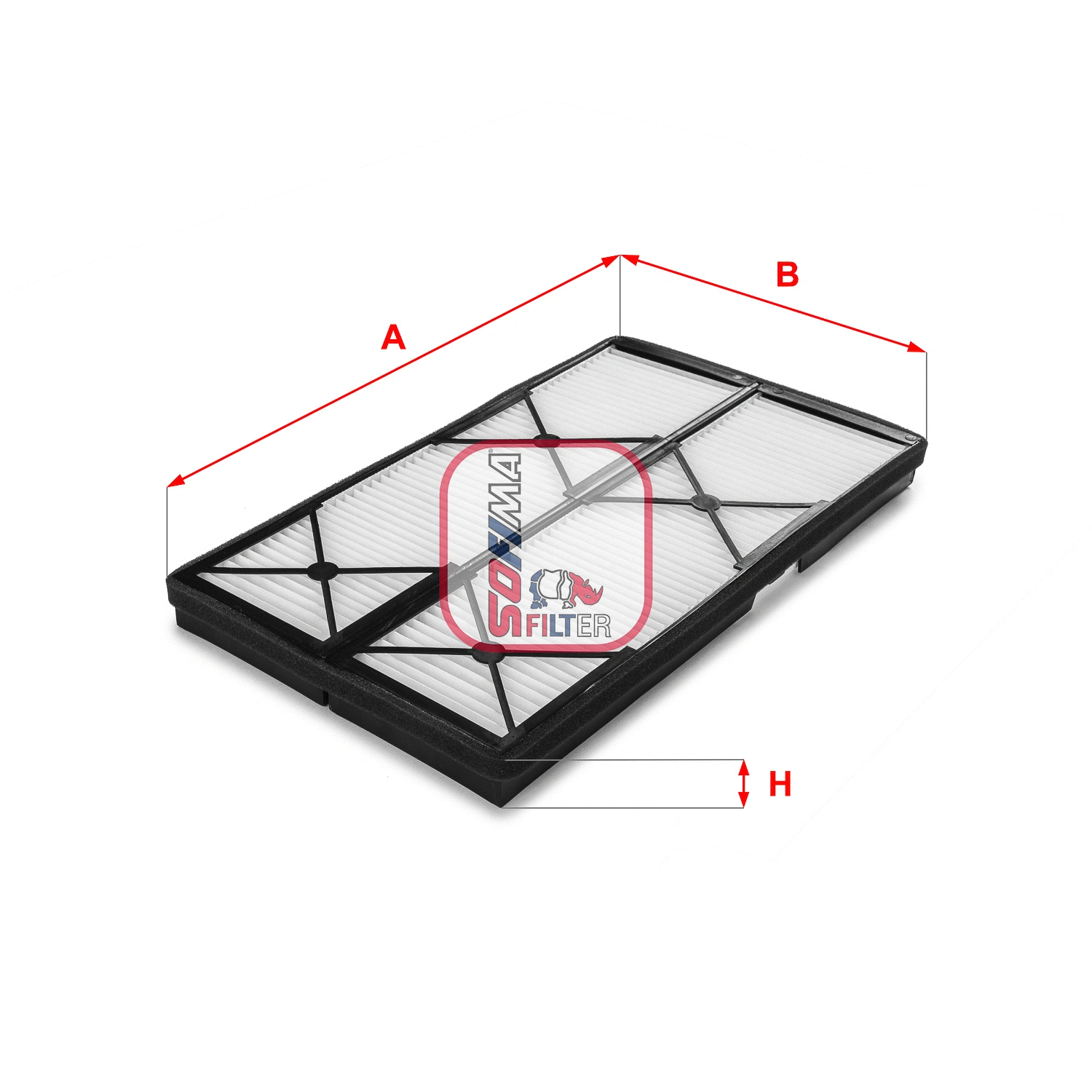 Filtre, air de l'habitacle SOFIMA S 3114 C
