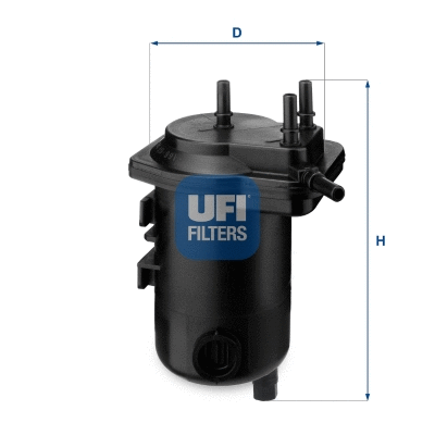 Filtre à carburant UFI 24.013.00