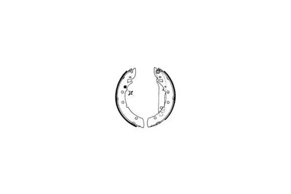 Jeu de mâchoires de frein E.T.F. 09-0254