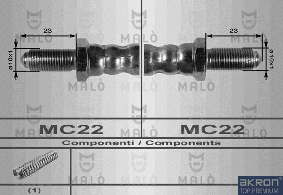 Flexible de frein AKRON-MALÒ 8202