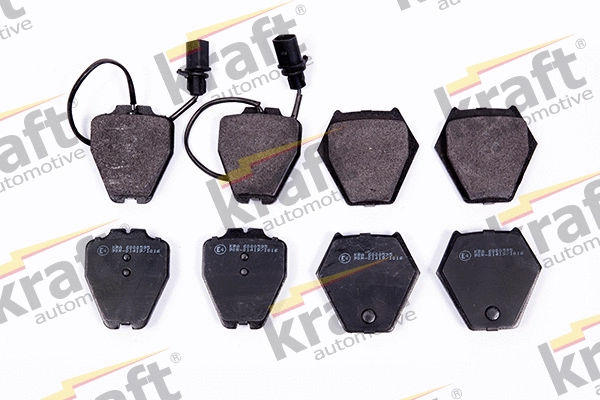 Kit de plaquettes de frein, frein à disque KRAFT AUTOMOTIVE 6000595