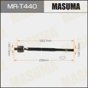 Rotule de direction intérieure, barre de connexion MASUMA MR-T440