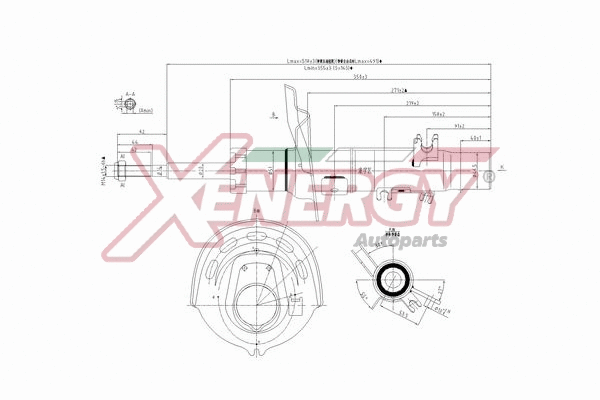 Amortisseur AP XENERGY X8002333