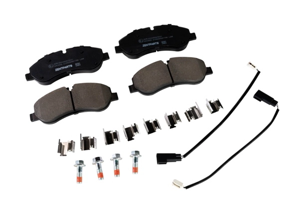 Kit de plaquettes de frein, frein à disque ZentParts Z07411