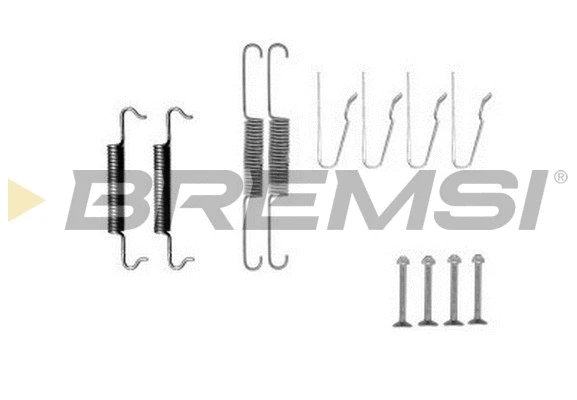 Kit d'accessoires, mâchoire de frein BREMSI SK0027