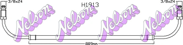 Tuyau d'embrayage BROVEX-NELSON H1913