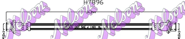Flexible de frein KAWE H7896