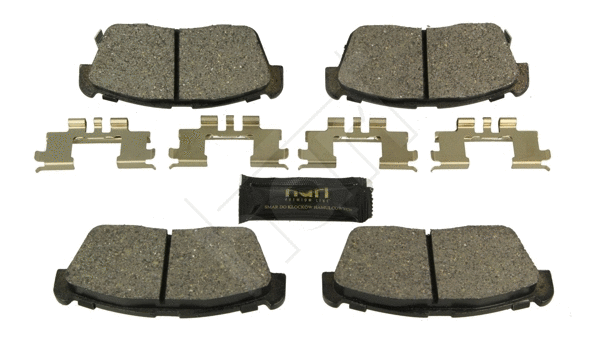 Kit de plaquettes de frein, frein à disque HART 248 890
