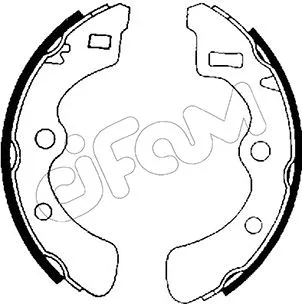Jeu de mâchoires de frein CIFAM 153-152