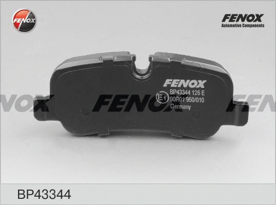 Kit de plaquettes de frein, frein à disque FENOX BP43344