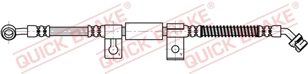 Flexible de frein QUICK BRAKE 50.706