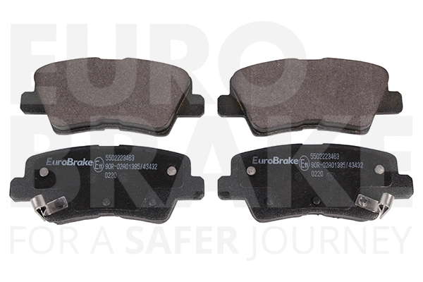 Kit de plaquettes de frein, frein à disque EUROBRAKE 5502223463
