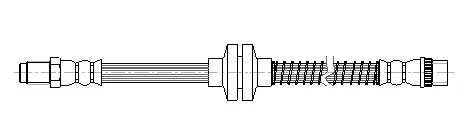 Flexible de frein Technika 46928
