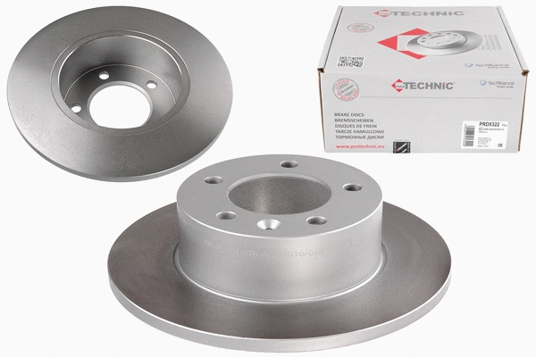 Disque de frein PROTECHNIC PRD5322