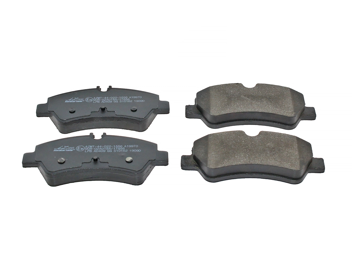 Kit de plaquettes de frein, frein à disque A.Z. Meisterteile AZMT-44-022-1556