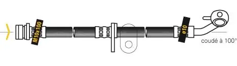Flexible de frein MGA F6921