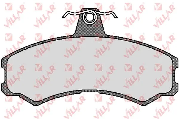 Kit de plaquettes de frein, frein à disque VILLAR 626.1763