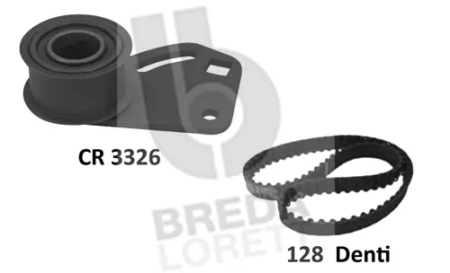 Kit de courroie crantée BREDA LORETT KCD0412