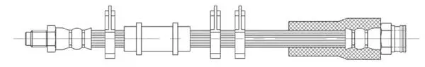 Flexible de frein Technika 15056