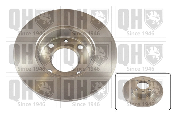 Disque de frein QUINTON HAZELL BDC3150