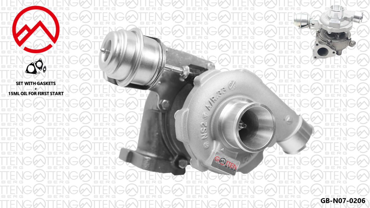 Turbocompresseur, suralimentation OES PARTS GB-N07-0206