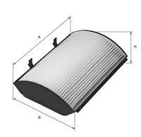 Filtre, air de l'habitacle UNIFLUX FILTERS XC560
