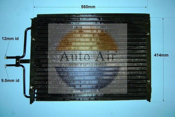 Condenseur, climatisation AUTO AIR GLOUCESTER 16-9552