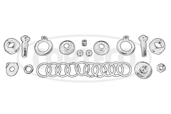 Kit de réparation, suspension de roue CORTECO 49397771