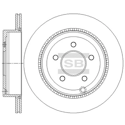 Disque de frein Hi-Q SD5323