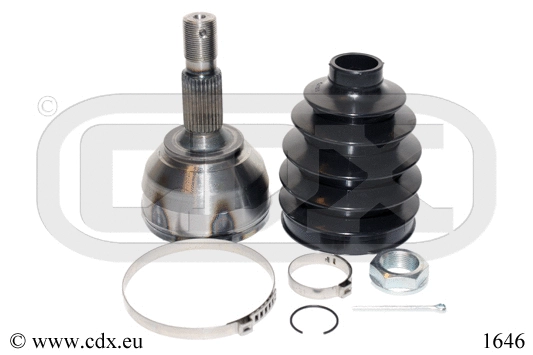 Jeu de joints, arbre de transmission CDX 1646