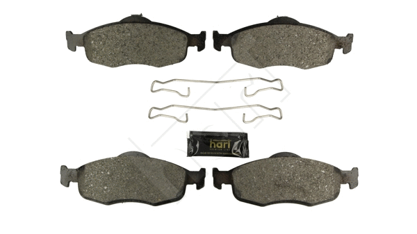 Kit de plaquettes de frein, frein à disque HART 248 883