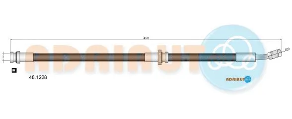 Flexible de frein ADRIAUTO 48.1228