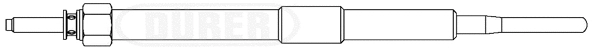 Bougie de préchauffage DÜRER DG280940