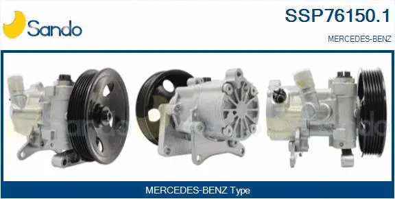 Pompe hydraulique, direction SANDO SSP76150.1