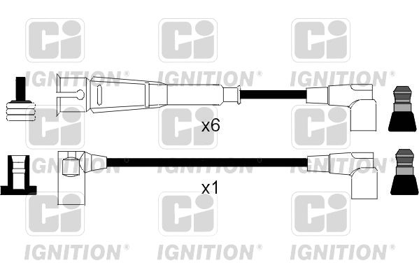 Kit de câbles d'allumage QUINTON HAZELL XC1042