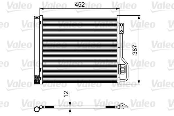 Condenseur, climatisation VALEO 814114