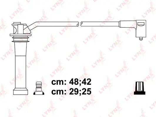 Kit de câbles d'allumage LYNXAUTO SPC5114