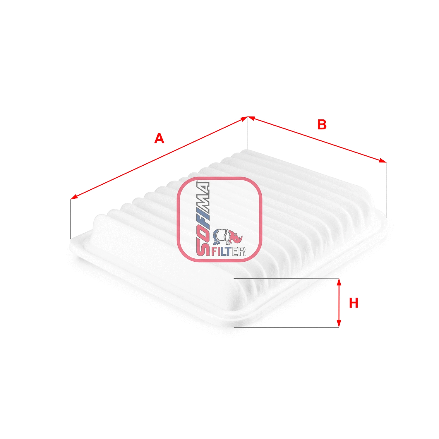 Filtre à air SOFIMA S 3709 A
