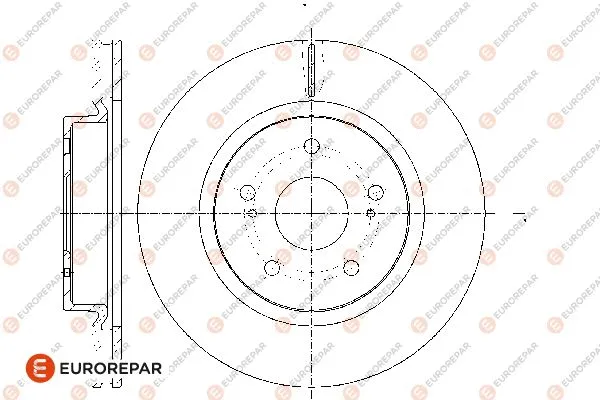 Disque de frein EUROREPAR 1667861280