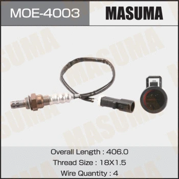 Sonde lambda MASUMA MOE-4003