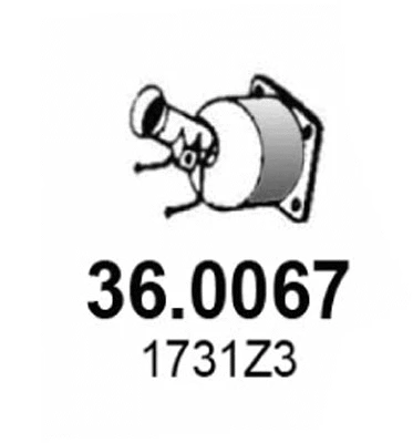 Catalyseur ASSO 36.0067