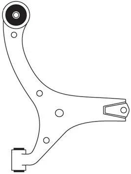 Bras de liaison, suspension de roue FRAP F3503