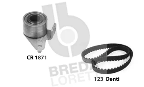 Kit de courroie crantée BREDA LORETT KCD0706