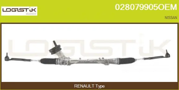 Crémaillère de direction LGK 028079905OEM