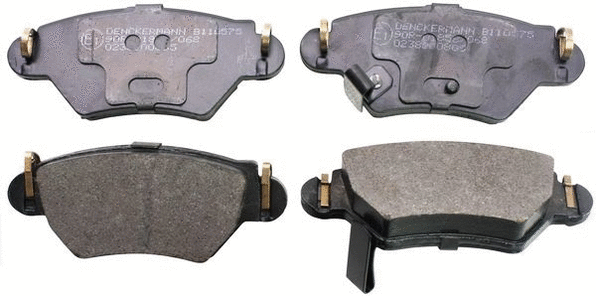 Kit de plaquettes de frein, frein à disque DENCKERMANN B110575