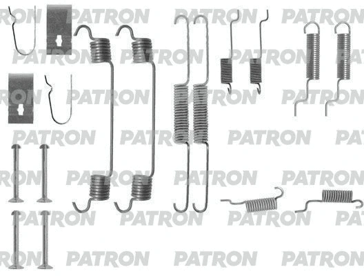 Kit d'accessoires, mâchoire de frein PATRON PSRK0074