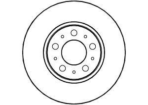 Disque de frein ABTEX BD857V