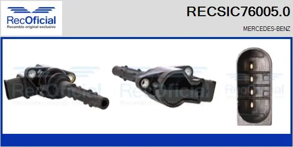 Bobine d'allumage RECOFICIAL RECSIC76005.0
