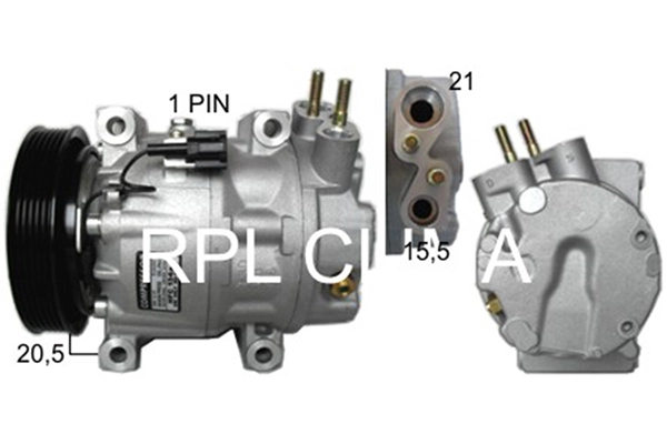 Compresseur, climatisation RPL QUALITY APCONI5048