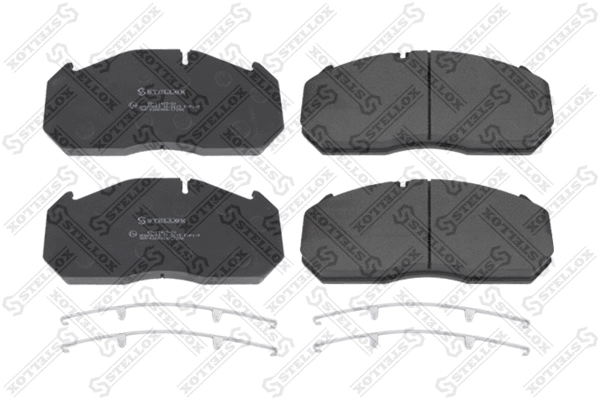 Kit de plaquettes de frein, frein à disque STELLOX 85-11405-SX